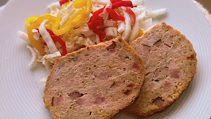 Drůbeží sekaná pro nízkosacharidovou stravu