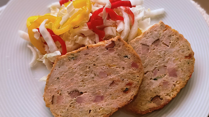 Drůbeží sekaná pro nízkosacharidovou stravu