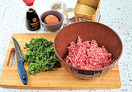 Kapustové karbanátky s dipem