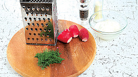 Kapustové karbanátky s dipem