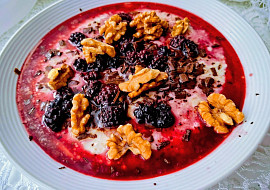 Ovesná kaše s tvarohem pro diabetiky