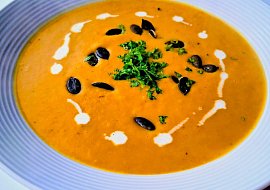 Polévka z muškátové dýně (vhodná pro diabetiky)