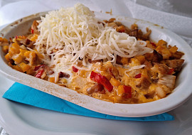 Zapečená zelenina s masem a vejci (vhodné pro diabetiky)