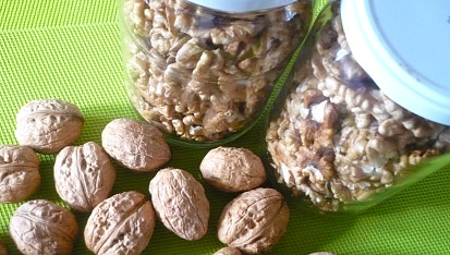 Zavařování ořechových jader