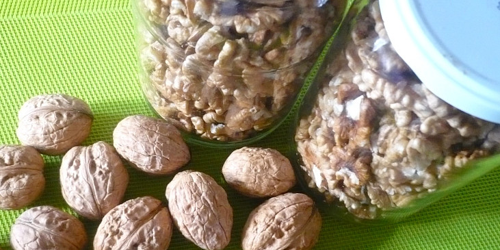 Zavařování ořechových jader