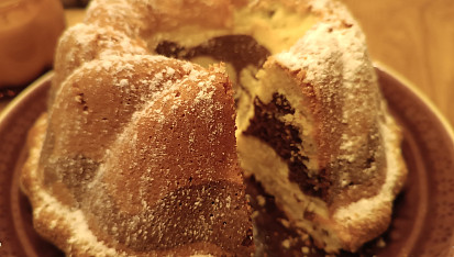 Babiččina třená bábovka