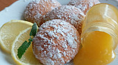 Citronové crinkles z bílé čokolády