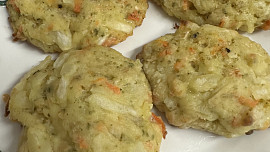 Karbanátky z tresky se zeleninou
