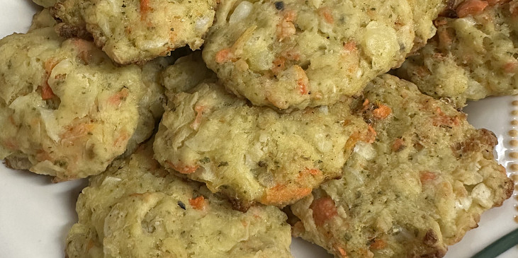 Karbanátky z tresky se zeleninou