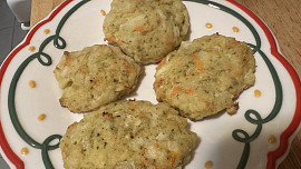 Karbanátky z tresky se zeleninou