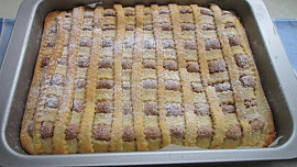 Křehký ořechový koláč