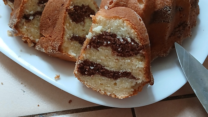 Mramorová bábovka jak ji dělá moje babička