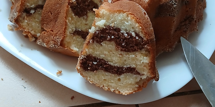 Mramorová bábovka jak ji dělá moje babička