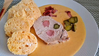 Nízkosacharidová hamburská kýta vhodná pro diabetiky typu 2