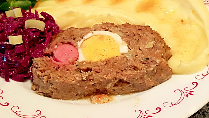 Plněná sekaná z plecka