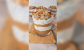 Chia pudink à la jablečný štrúdl