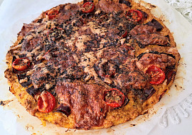 Dýňový koláč à la pizza pro diabetiky