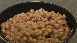 Gnocchi po česku - se zelím a slaninou