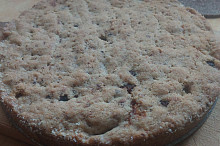 Do těsta byla přidána pražená jádra klokočí.