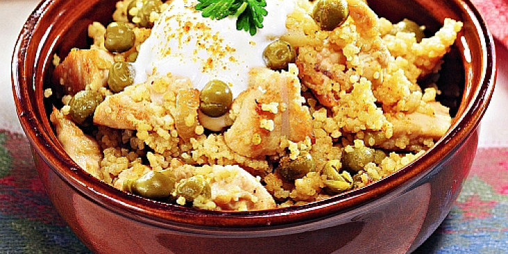 Kuskus s kuřecím masem