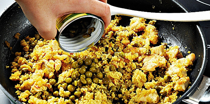 Kuskus s kuřecím masem