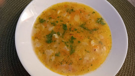 Květáková polévka se zeleninou bez smetany