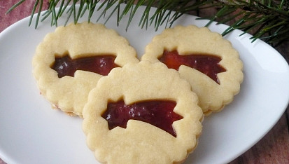 Linecké těsto na vánoční cukroví