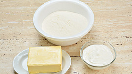 Plněné ořechové rohlíčky