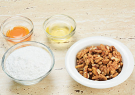 Plněné ořechové rohlíčky