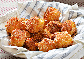 Smažené sýrové kuličky