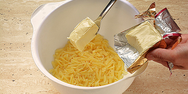 Smažené sýrové kuličky