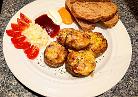 Zapečené žampiony II