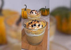 Chia pudink à la dýňový koláč