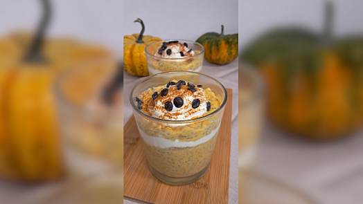 Chia pudink à la dýňový koláč