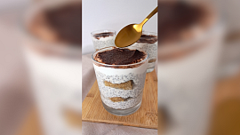 Chia pudink à la Tiramisu