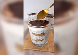 Chia pudink à la Tiramisu