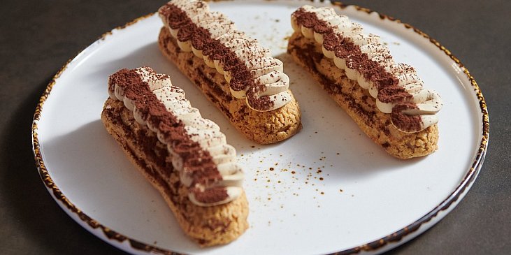 Éclair Tiramisu podle Heleny Fléglové