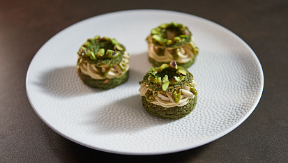 Extra pistáciový Paris-Brest podle Heleny Fléglové