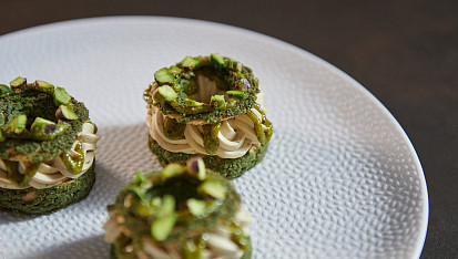 Extra pistáciový Paris-Brest podle Heleny Fléglové