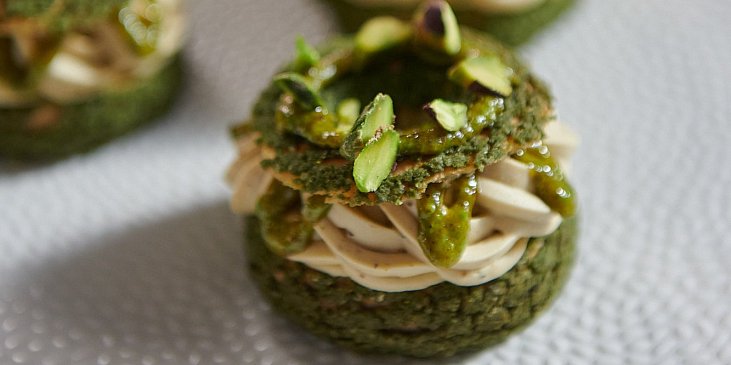 Extra pistáciový Paris-Brest podle Heleny Fléglové