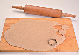 Linecké kytičky z pohankové mouky