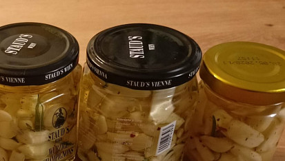 Nakládaný česnek v oleji