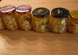 Nakládaný česnek v oleji