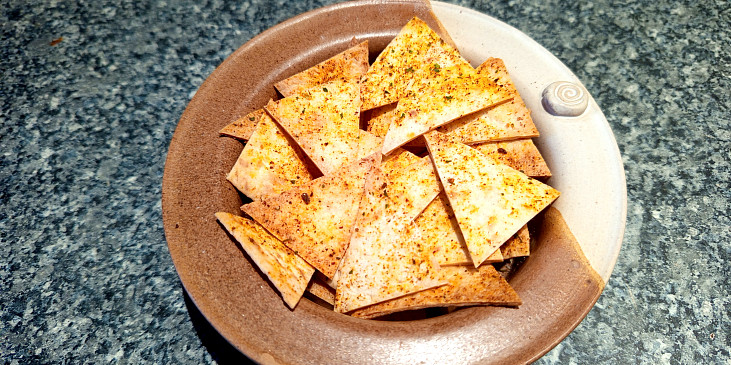 Nejrychlejší domácí nachos z tortilly