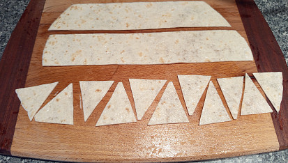 Nejrychlejší domácí nachos z tortilly