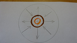 Skořicové s kytičkou