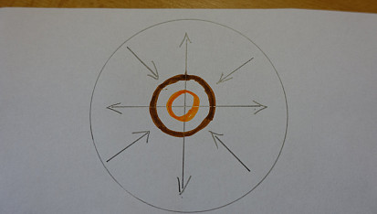 Skořicové s kytičkou