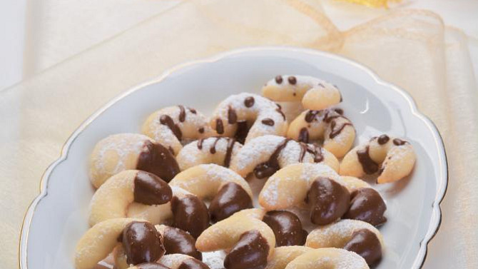 Vanilkové rohlíčky