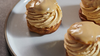 Větrník se slaným karamelem podle Heleny Fléglové