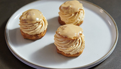 Větrník se slaným karamelem podle Heleny Fléglové